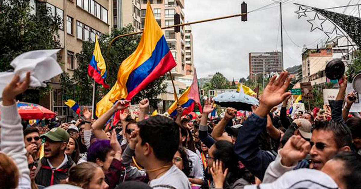 Entre protestas, Colombia vive su segundo paro nacional contra Duque