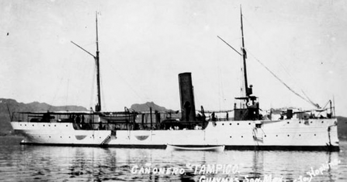 INAH Y SEMAR encuentran los restos del cañonero “Tampico”