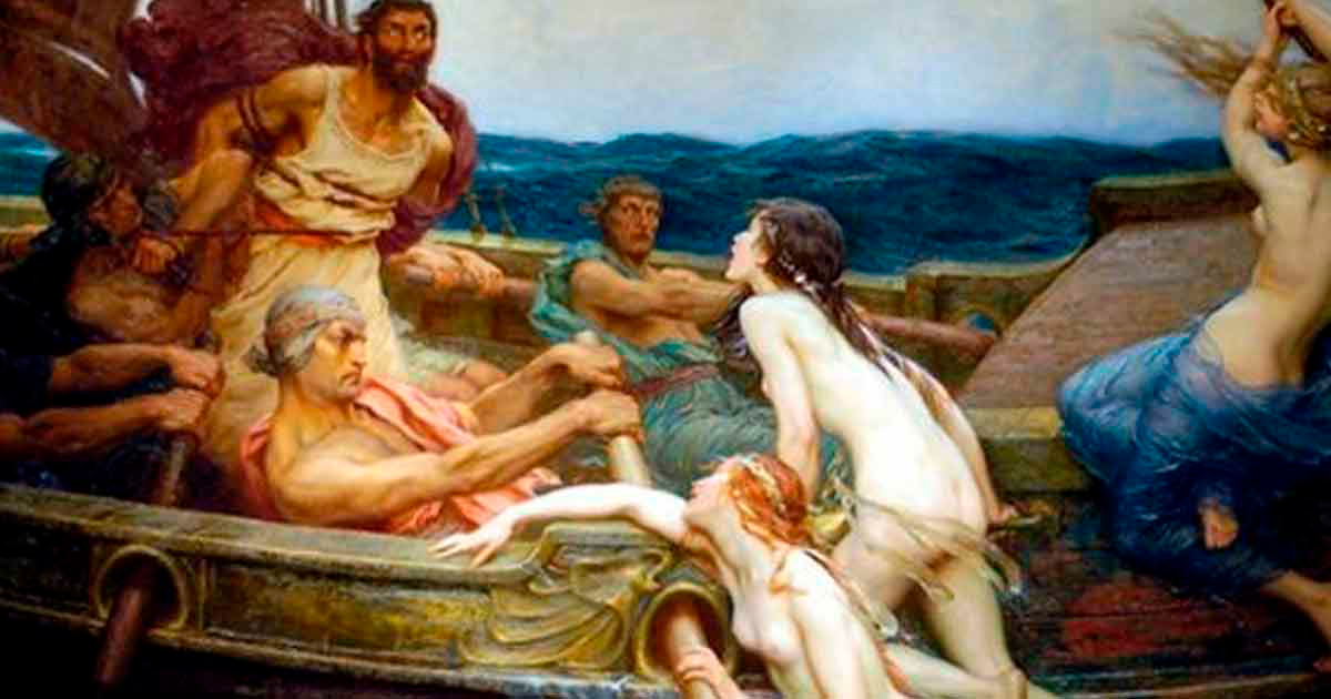 Sirenas de la Mitología Griega: Cómo los Héroes Resistían a la Tentación de su Canto Arrebatador