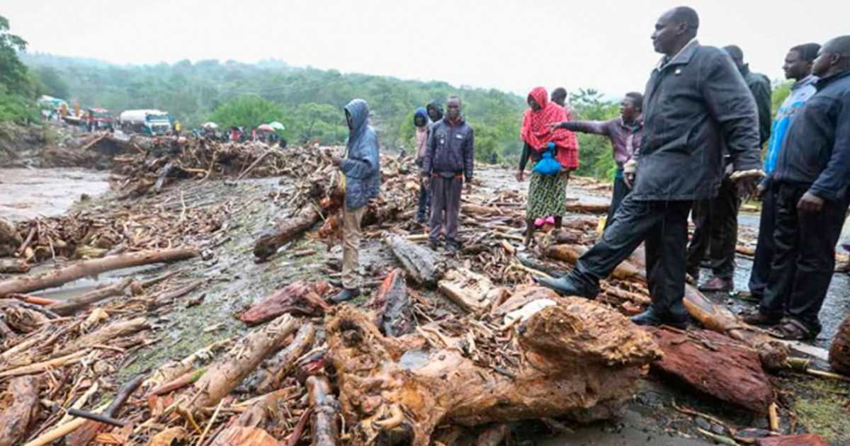 Al menos 34 muertos por lluvias en Kenia