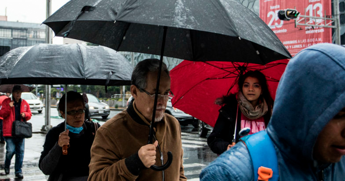 Pronostican para este lunes lluvias en 22 estados del país
