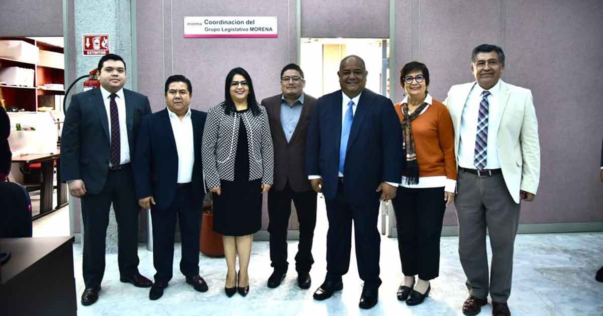 Recibe LXV Legislatura comparecencia del secretario de Gobierno, Eric Cisneros