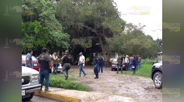 Matan a dos a balazos en Álamo