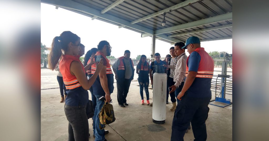 Capacitan a elementos de PC en control y manejo de fugas de gas LP