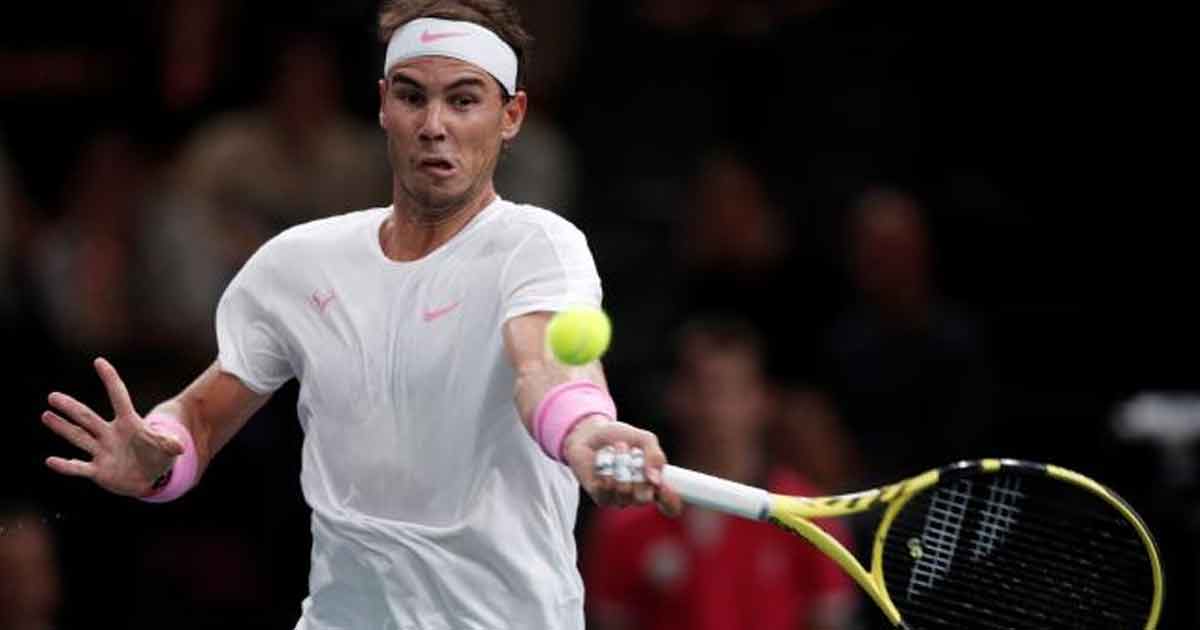 Nadal pasa a cuartos de final del Masters 1000 de París pese a jugar con problemas estomacales