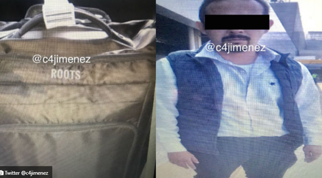 Detienen a empleado de aerolínea que robaba maletas a turistas en el AICM
