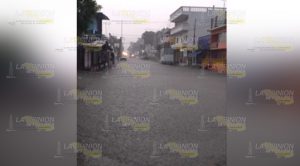 Fuertes lluvias colapsan la ciudad