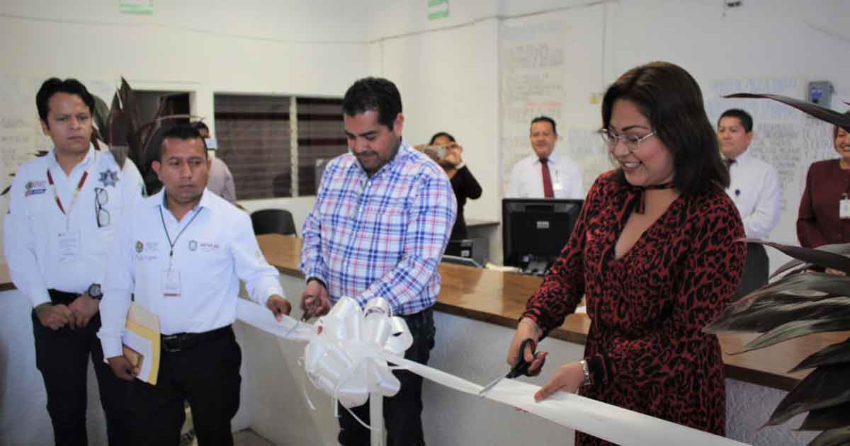 Inauguran módulo de Reemplacamiento en Naranjos
