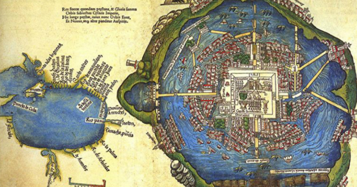 GALERÍA: Mapas Antiguos de la Ciudad de México