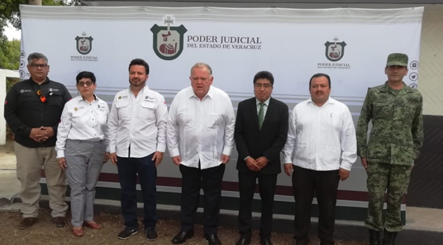 Inaugura Edel Alvarez en Pueblo Viejo instalaciones del Juzgado Mixto