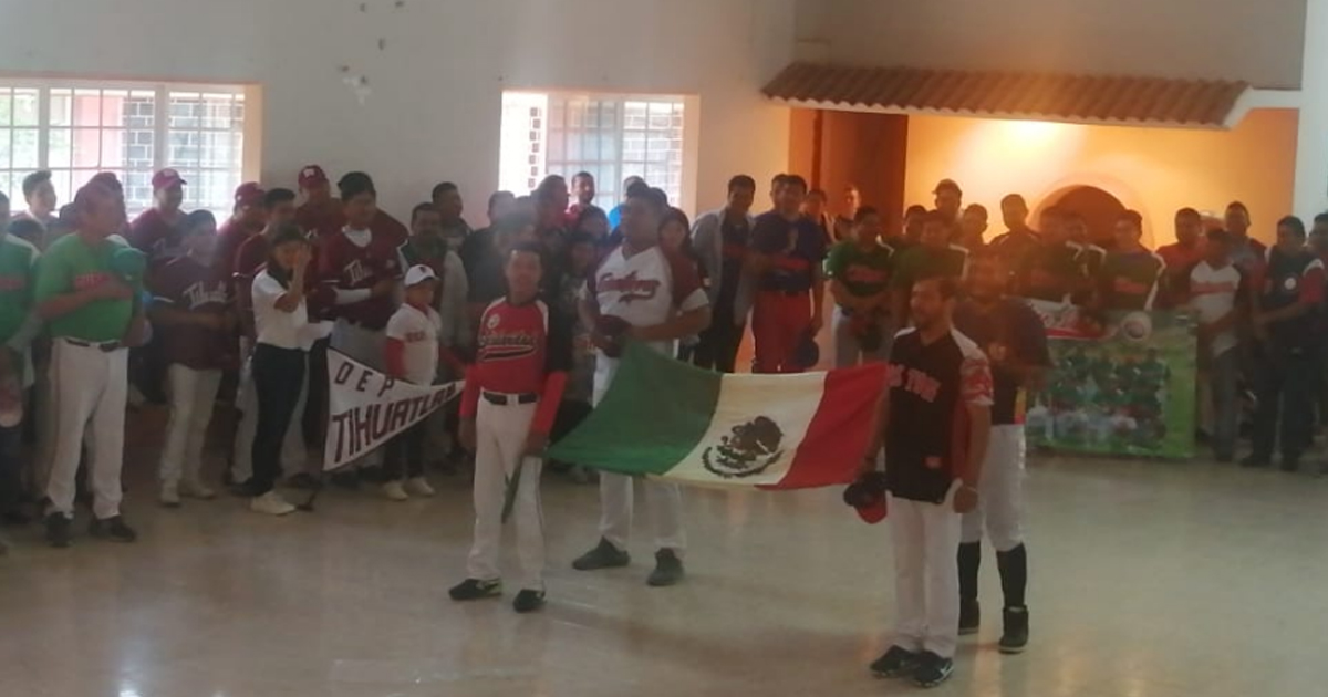 Inaugurado el Torneo “Carlos Pulido Sarmiento” de la Liga de Béisbol Campesina de Plan de Ayala