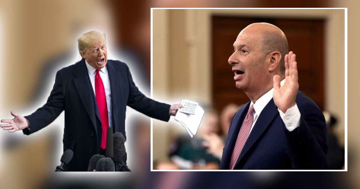 Impeachment a Trump: el "bombazo" contra el presidente del testimonio del embajador en la UE