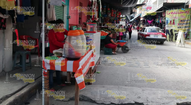Mercado abandonado, enorme foco de infección