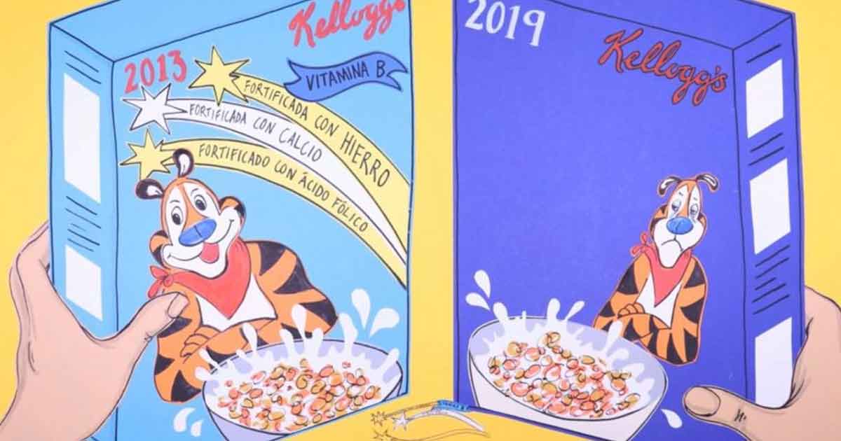 Kellogg’s elimina hierro, calcio y ácido fólico de sus cereales; le cuesta a México 250 mdd: estudio