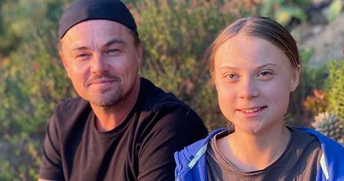 Leo DiCaprio brinda su apoyo a la joven activista Greta Thunberg
