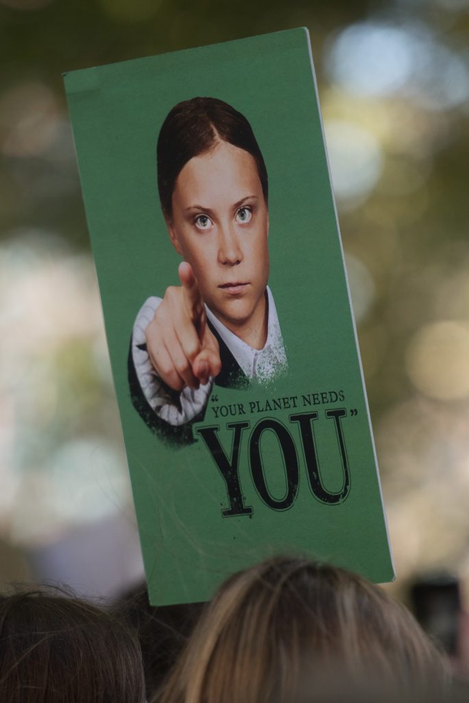 Leo DiCaprio brinda su apoyo a la joven activista Greta Thunberg