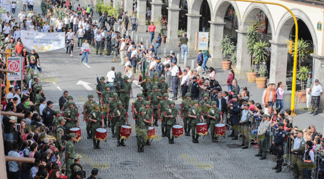 Galería: desfile conmemorativo del CIX Aniversario de la Revolución Mexicana en Xalapa
