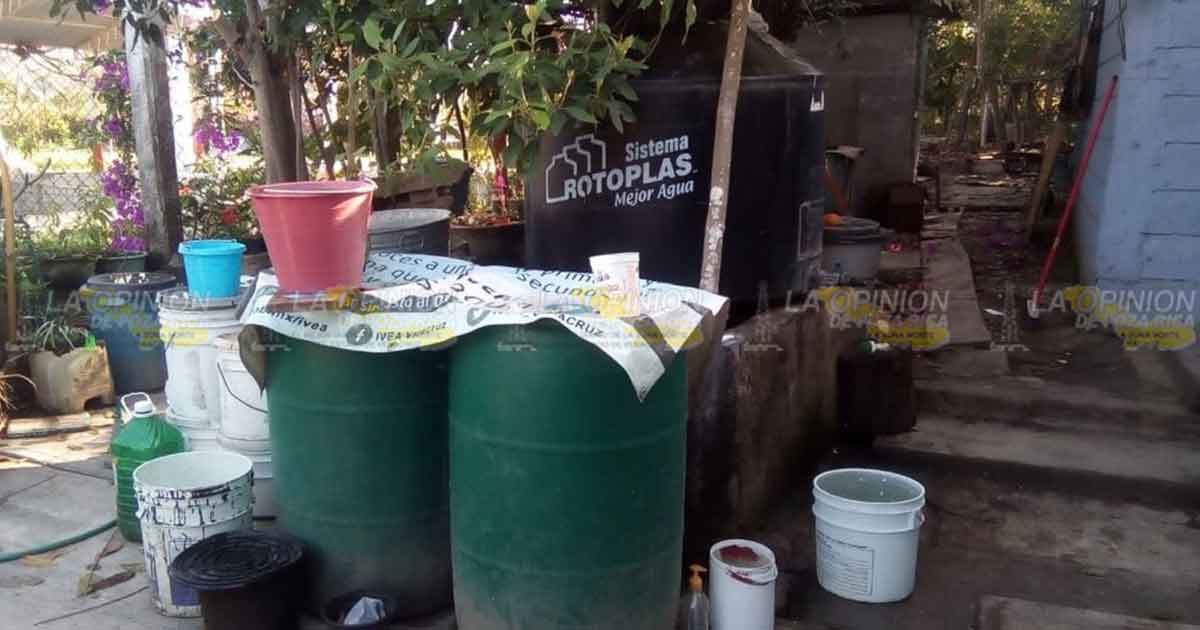 Por la carencia de vital liquido, llueven quejas en contra de la Caev