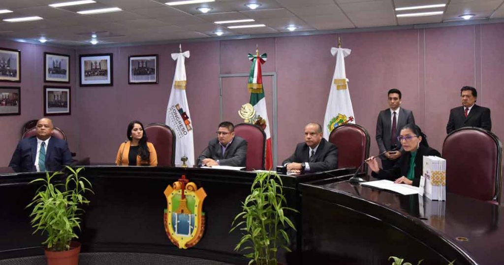 Recibe Congreso del Estado el Primer Informe del gobernador Cuitláhuac García