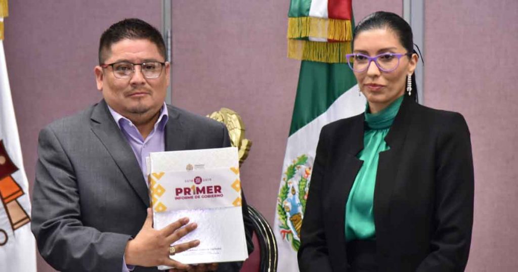 Recibe Congreso del Estado el Primer Informe del gobernador Cuitláhuac García