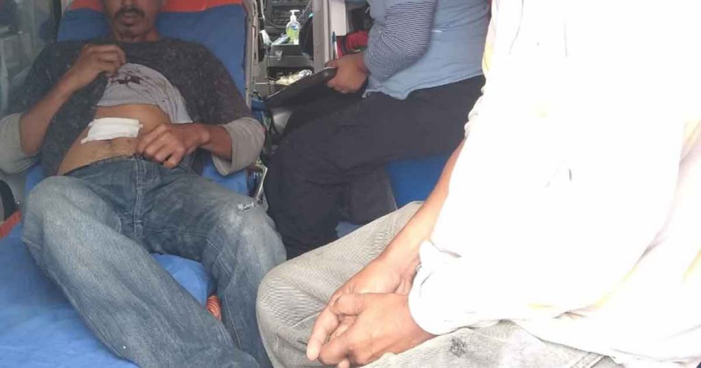 ¡Balacera en Álamo, deja dos personas heridas!