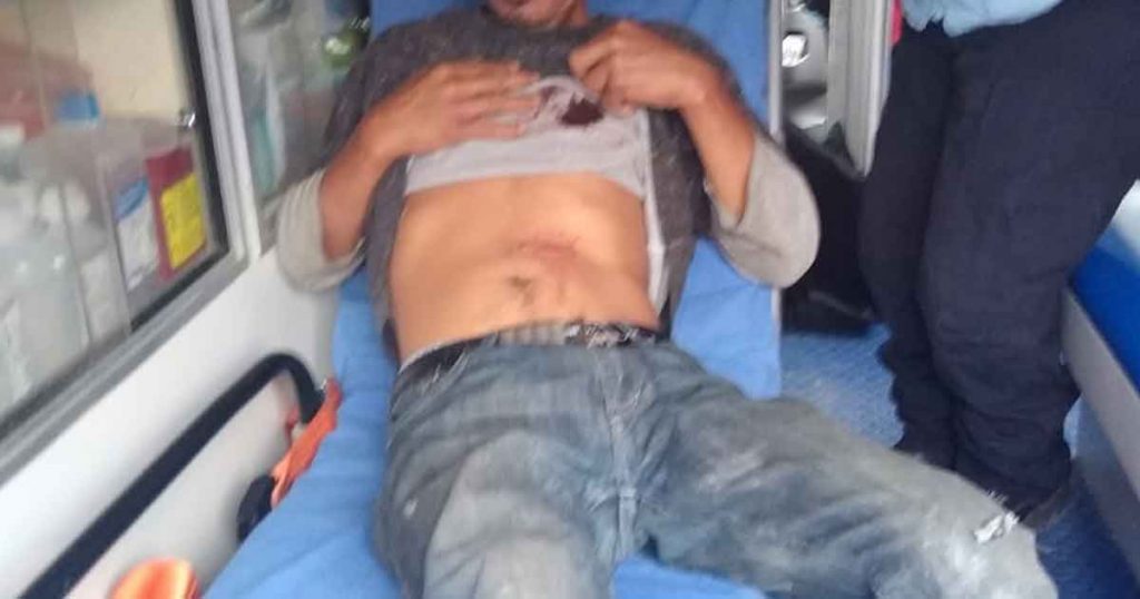 ¡Balacera en Álamo, deja dos personas heridas!