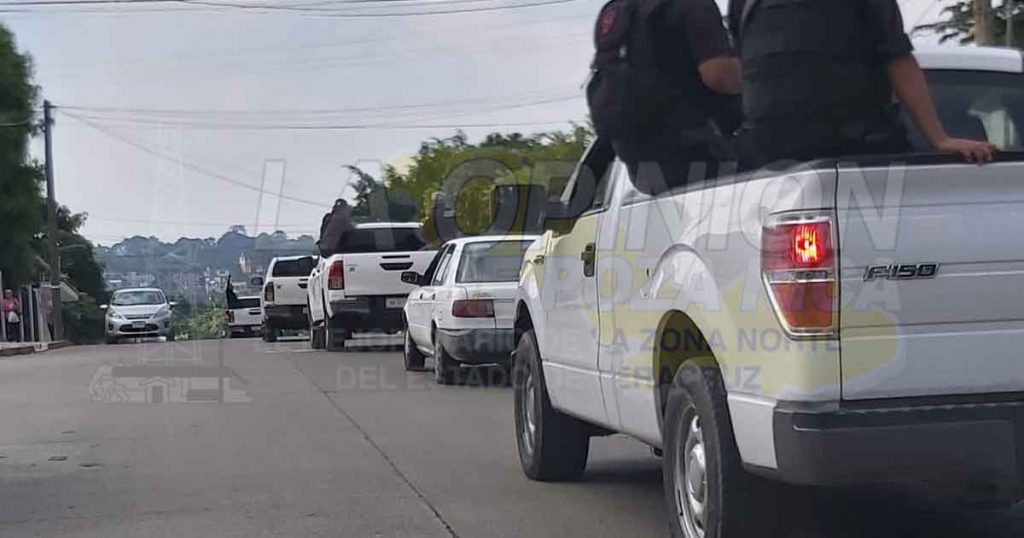 Realizan diligencias en terrenos de la parcela 44 ubicada atrás del CBTIS 78