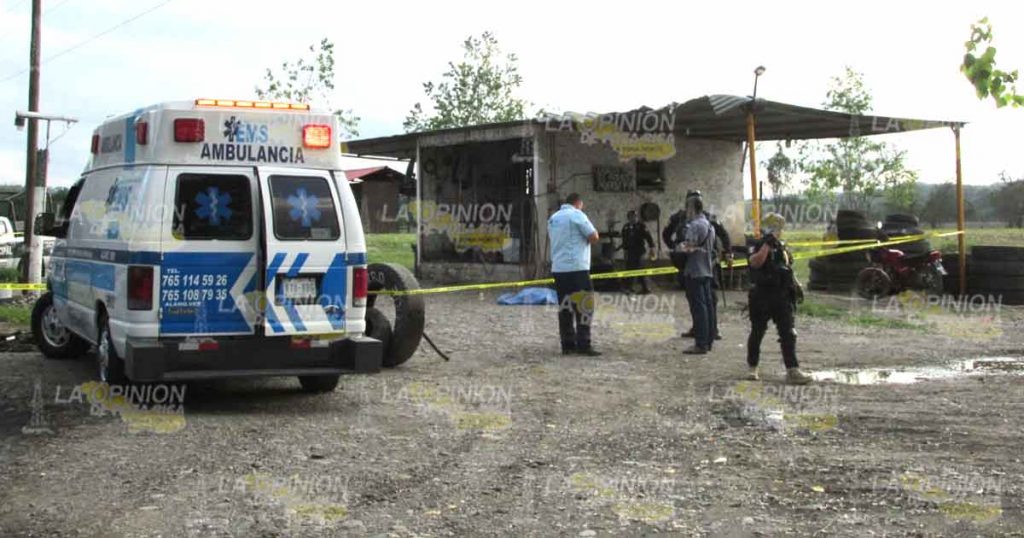 ¡Ejecutan a un talachero!