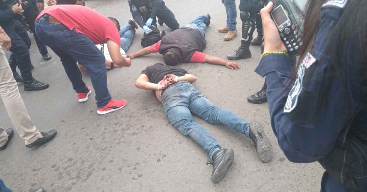 Policias vs. secuestradores; caen tres