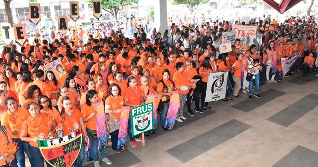 Marcha por la No Violencia hacia las mujeres