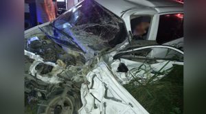 Terrible accidente en la carretera federal Alazán-Canoas