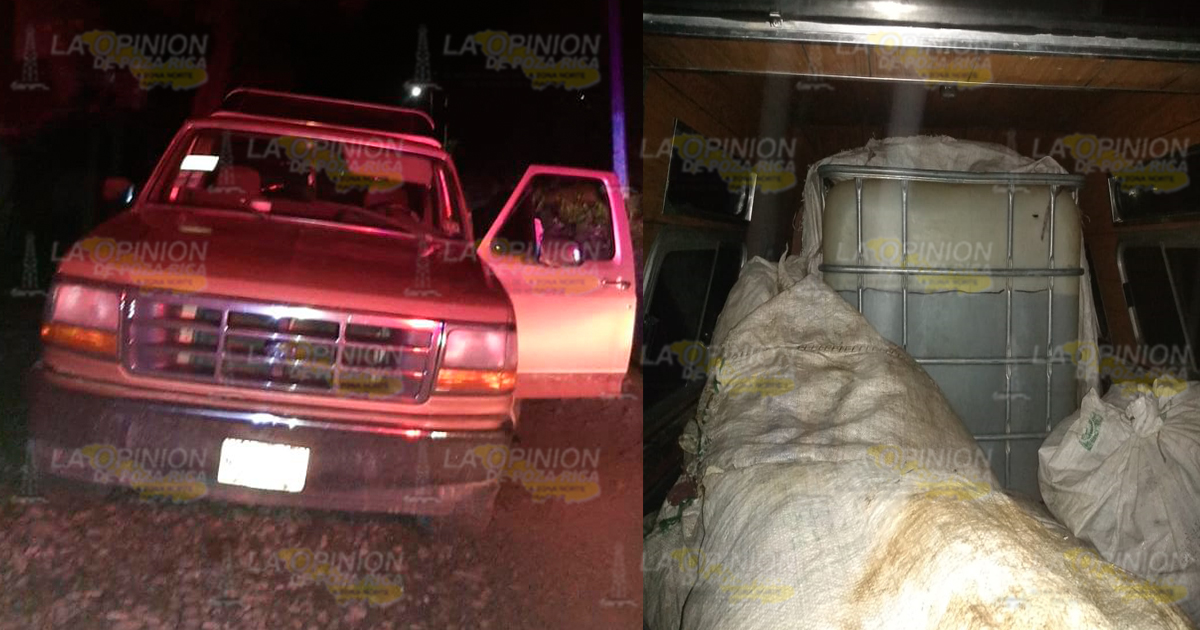 Cae presunto huachicolero en Coyutla