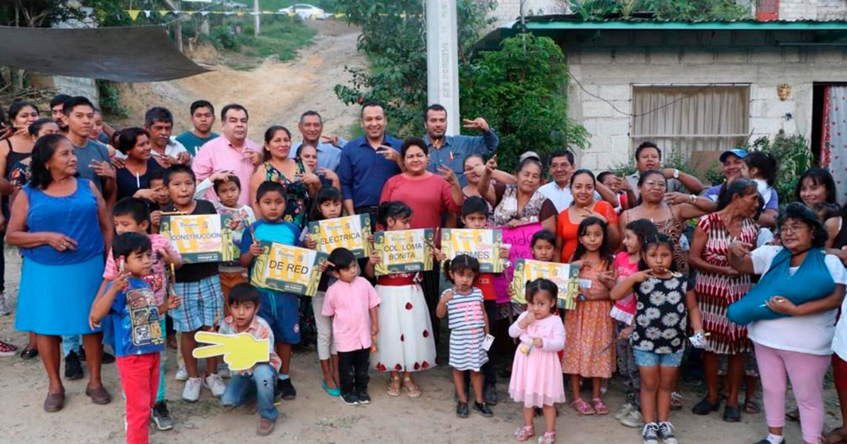 Mejoran servicios básicos en la colonia Loma Bonita