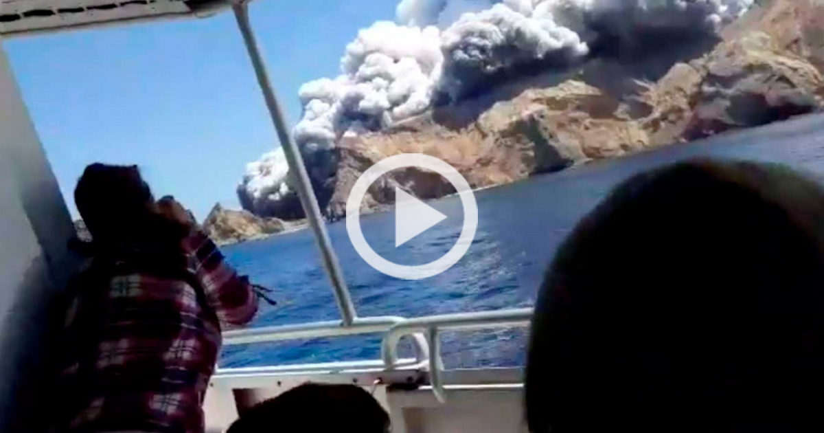 Súbita erupción deja al menos 5 muertos en Nueva Zelanda