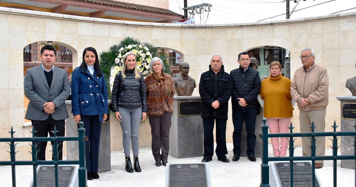 Conmemoran el 102 aniversario luctuoso de Luis Escobar ex-alcalde de Tlapacoyan
