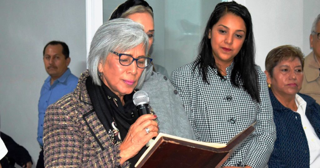 Entrega alcaldesa nueva base para la policía municipal en Tlapacoyan