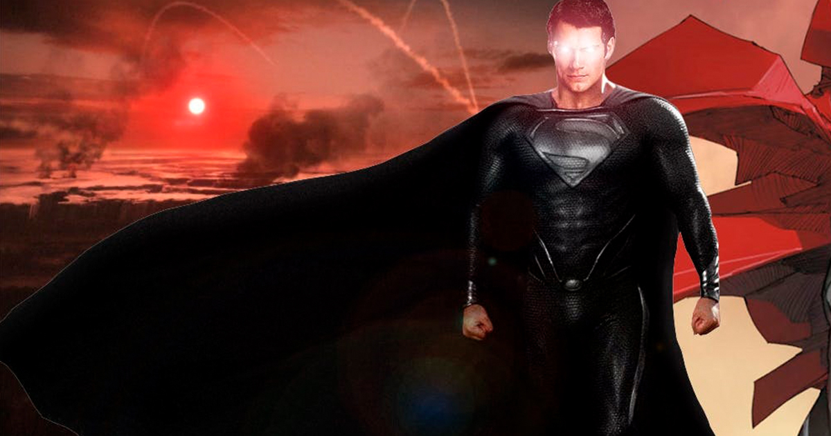Así hubiera sido el Superman Negro en Liga de la Justicia