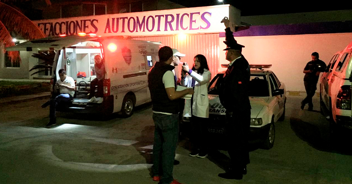 Operativo de alcoholimetría, permanentes en Tuxpan