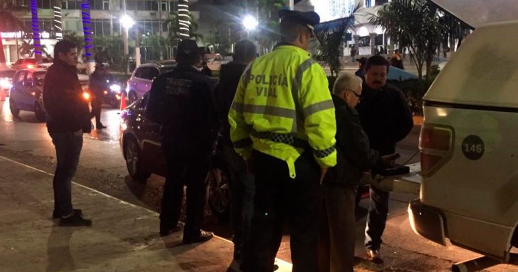 Operativo de alcoholimetría, permanentes en Tuxpan