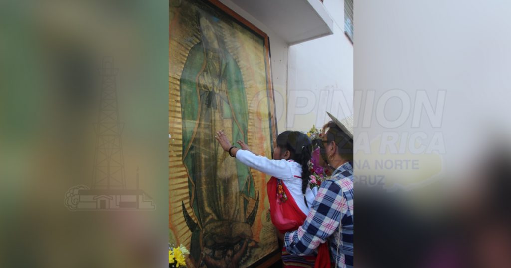 Peregrinar de Guadalupanos para venerar a la Virgen Morena