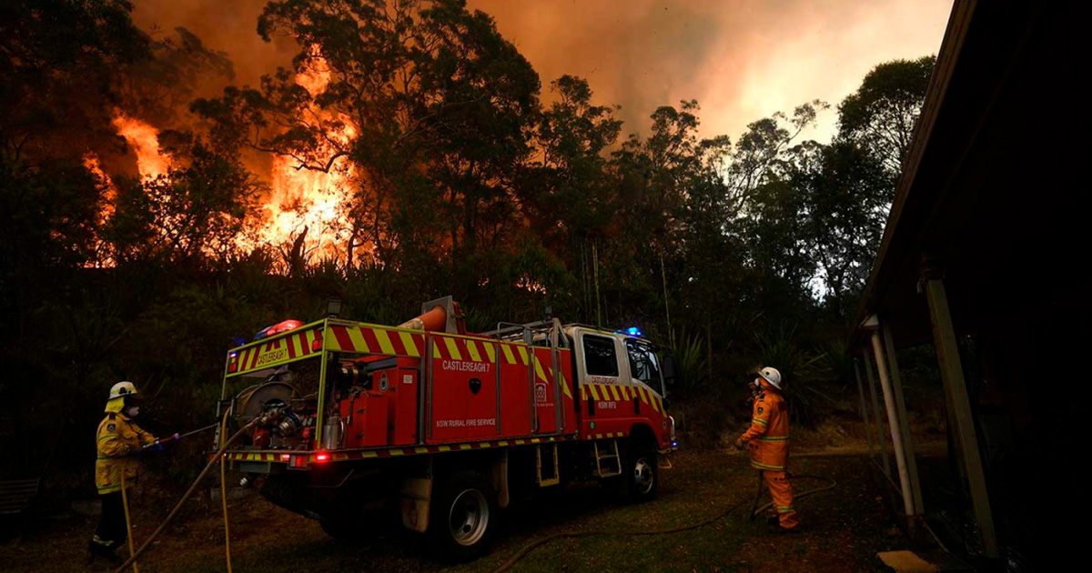 Sufre Australia por incendios sin control y ola de calor