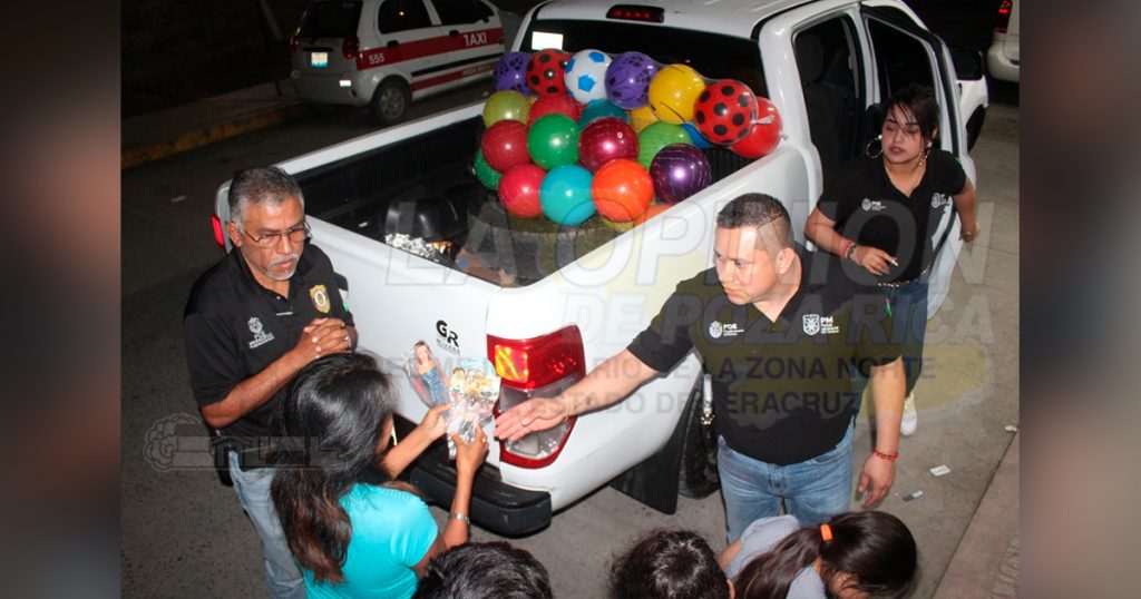 Ministeriales llevan alegría a hospitales