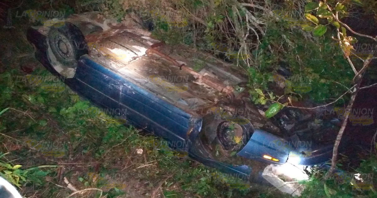 Un muerto en cruento accidente en la comunidad La Nueva Guadalupe