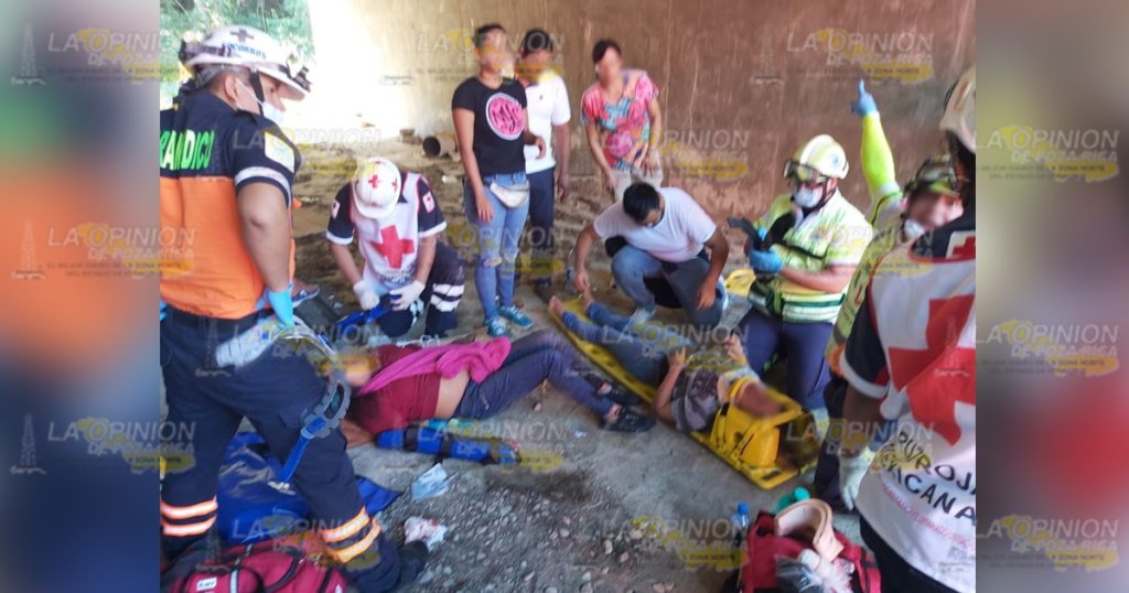 Fallece víctima de volcadura sobre la autopista Tuxpan-Totomoxtle