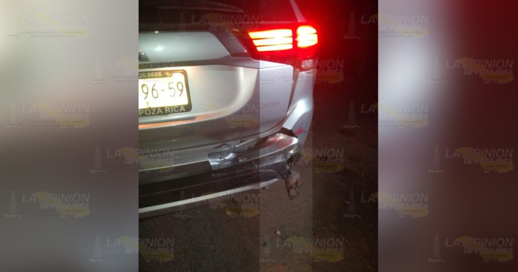 Choque en la carretera federal 180 Matamoros-Puerto Juárez