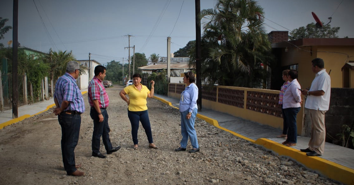 Alcalde de Naranjos realiza la supervisión de más obras
