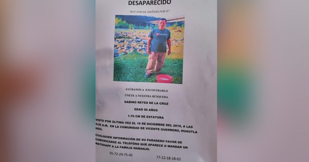 Desaparece jornalero de Vicente Guerrero