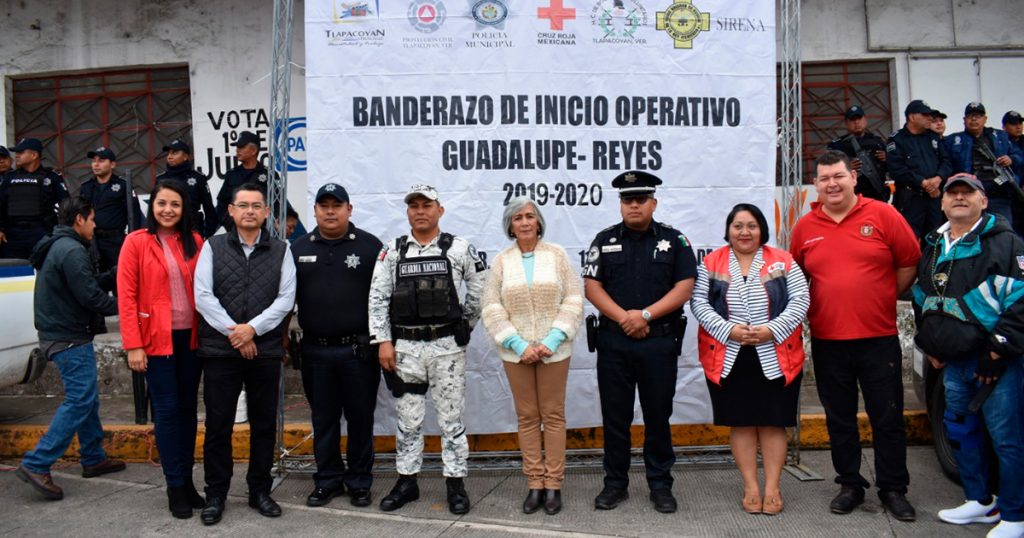 Arranca operativo Lupe-Reyes, alcaldesa de Tlapacoyan da el banderazo
