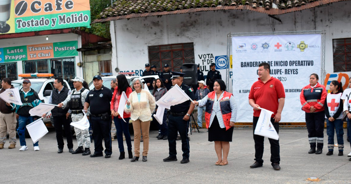 Arranca operativo Lupe-Reyes, alcaldesa de Tlapacoyan da el banderazo
