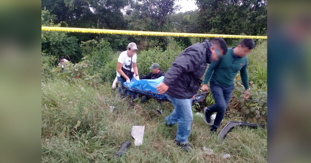 Un muerto y dos heridos en fatídico accidente en Martínez de la Torre